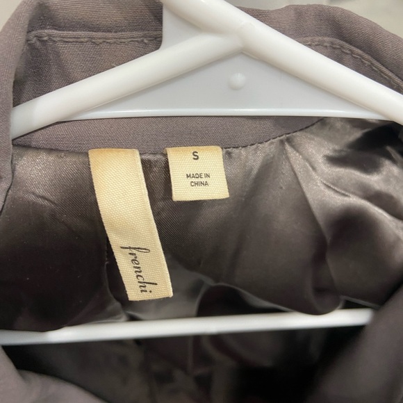 Blazer with ruched 3/4 sleeves - Picture 3 of 4